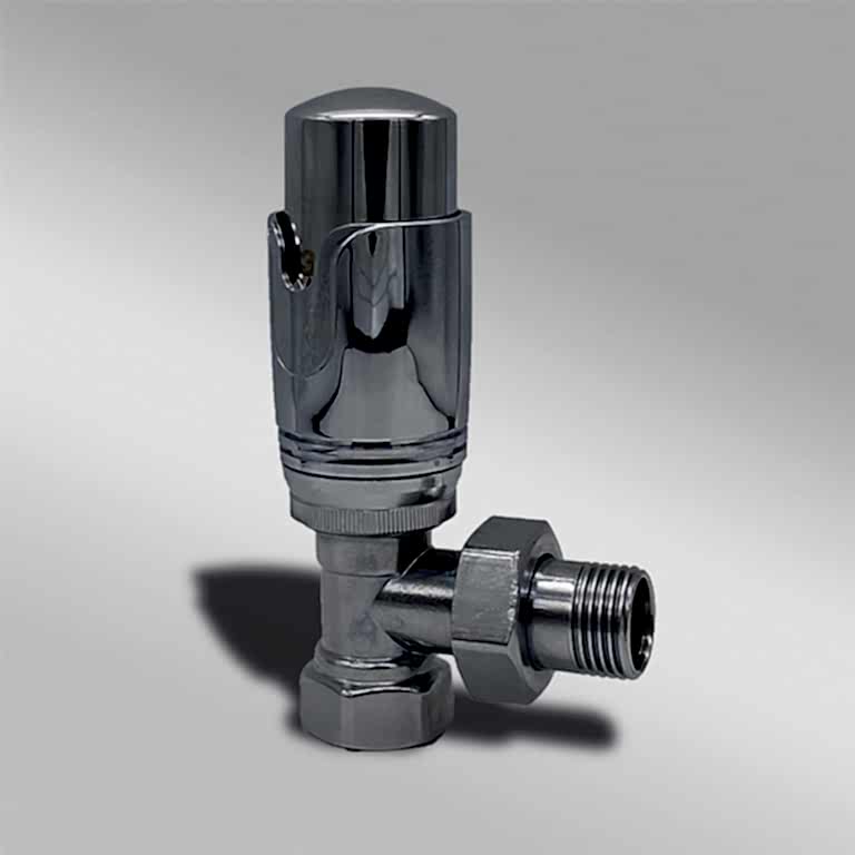 1/2 Kromajlı Termostatik Radyatör Vanası