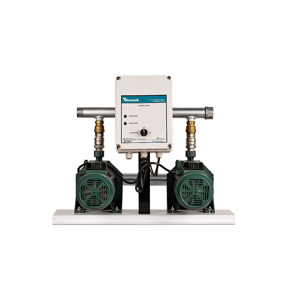 DAB 2KVC 40/80 M – 2x1,5 HP Çift Motorlu Yüksek Basınçlı Hidrofor