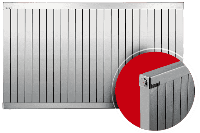 Termorad Evenos Slim 60×100 Panel Radyatör – Yüksek Isı Verimli Parlak Eloksal Modern Tasarım